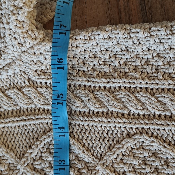 EUC L.L. Bean Signature Cotton Fisherman Tunic Sweater - Picture 3 of 8